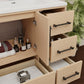 Arezzo 36" Single Sink Freestanding Bathroom Vanity (Right Side Drawers)