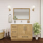Arezzo 42" Single Sink Freestanding Bathroom Vanity (Left Side Drawers)