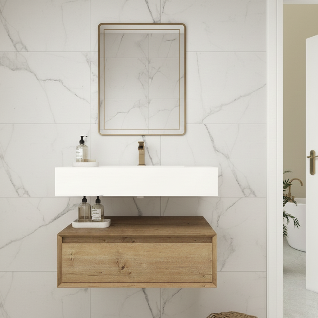 Madeno 30" Modern Floating Bathroom Vanity