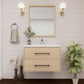 Arezzo 30" Solid Wood Floating Bathroom Vanity