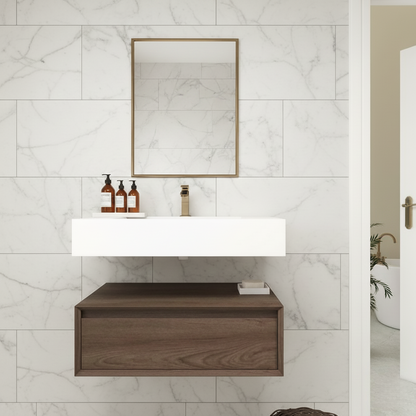 Madeno 30" Modern Floating Bathroom Vanity