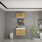 Arezzo 30" Solid Wood Floating Bathroom Vanity