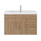 Aqua 36“ Floating Bathroom Vanity (Right Drawers)