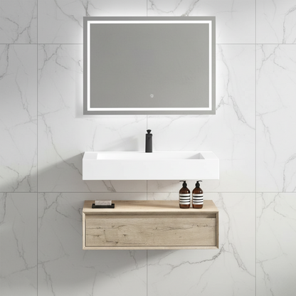 Madeno 36" Modern Floating Bathroom Vanity