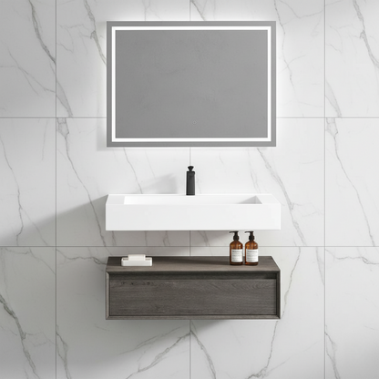 Madeno 36" Modern Floating Bathroom Vanity