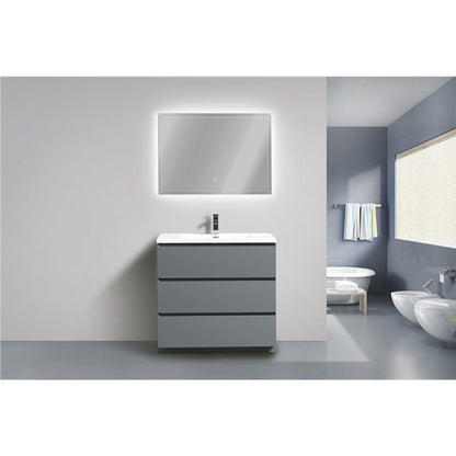 Anderson 36” Freestanding Modern Bathroom Vanity