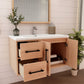 Arezzo 36" Solid Wood Floating Bathroom Vanity (Left Drawers)