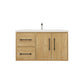 Arezzo 36" Solid Wood Floating Bathroom Vanity (Left Drawers)