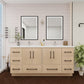 Arezzo 72" Double Sink Freestanding Bathroom Vanity