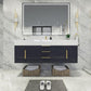 Boreal 60” Single Sink Floating Bathroom Vanity