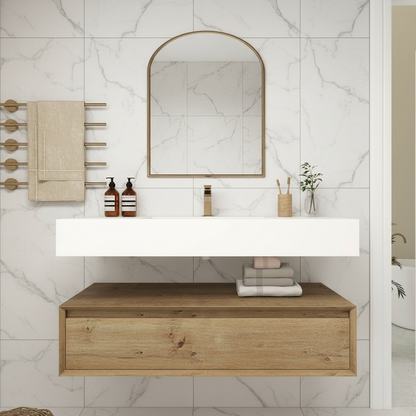 Madeno 42" Modern Floating Bathroom Vanity