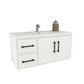Arezzo 42" Solid Wood Floating Bathroom Vanity (Left Drawers)