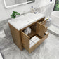 Lucia 42" Classic Freestanding Bathroom Vanity (Right Drawers)