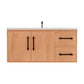 Arezzo 42" Solid Wood Floating Bathroom Vanity (Right Drawers)