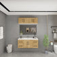 Arezzo 48" Solid Wood Floating Bathroom Vanity