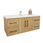 Arezzo 48" Solid Wood Floating Bathroom Vanity