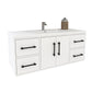 Arezzo 48" Solid Wood Floating Bathroom Vanity