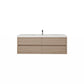 Elysia 60" Single Sink Floating Bathroom Vanity