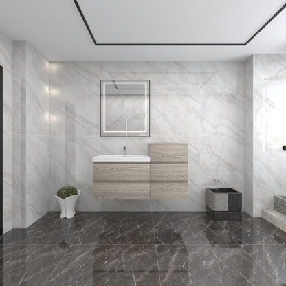 Amber 50“ Floating Bathroom Vanity