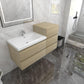 Amber 50“ Floating Bathroom Vanity