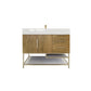 Boreal 42" Freestanding Bathroom Vanity (Right Drawers)