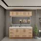 Arezzo 72" Double Sink Freestanding Bathroom Vanity