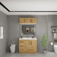 Arezzo 42" Single Sink Freestanding Bathroom Vanity (Left Side Drawers)
