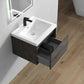 Nordic 24” Single Sink Floating Bathroom Vanity