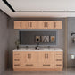 Arezzo 84" Double Sink Freestanding Bathroom Vanity