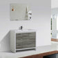 Lucia 42" Classic Freestanding Bathroom Vanity (Left Drawers)