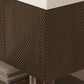 Karina 60" Fluted Double Sink Floating Bathroom Vanity with Integrated Sink