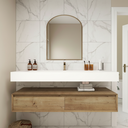 Madeno 60" Single Sink Modern Floating Bathroom Vanity