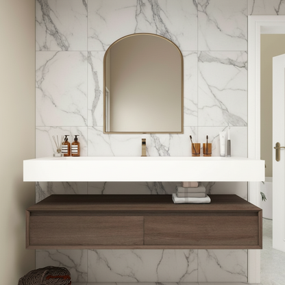 Madeno 60" Single Sink Modern Floating Bathroom Vanity