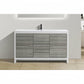 Lucia 60" Single Sink Classic Freestanding Bathroom Vanity