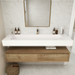 Madeno 60" Single Sink Modern Floating Bathroom Vanity