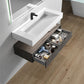 Madeno 60" Single Sink Modern Floating Bathroom Vanity