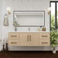 Arezzo 60" Solid Wood Floating Bathroom Vanity