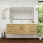 Arezzo 60" Solid Wood Floating Bathroom Vanity