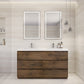 Anderson 60” Double Sink Freestanding Modern Bathroom Vanity
