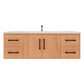 Arezzo 60" Solid Wood Floating Bathroom Vanity