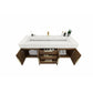 Boreal 60” Single Sink Floating Bathroom Vanity