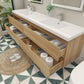 Anderson 84“ Double Sink Floating Bathroom Vanity