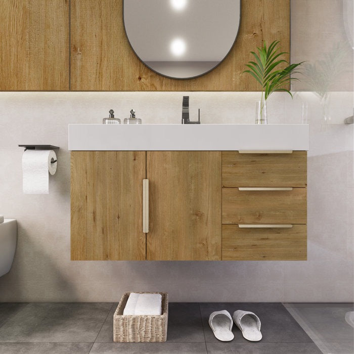 Vania Bath | Boreal Floating Bathroom Vanity with Sink 24