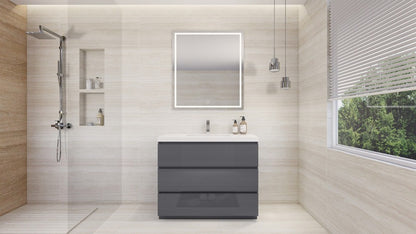 Anderson 42” Freestanding Modern Bathroom Vanity