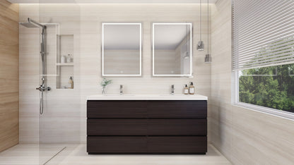 Anderson 72” Double Sink Freestanding Modern Bathroom Vanity