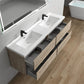 Fiora 72" Double Sink Floating Bathroom Vanity