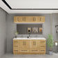 Arezzo 72" Double Sink Freestanding Bathroom Vanity
