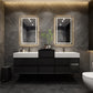 Halo 80“ Double Sink Floating Bathroom Vanity