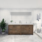 Lucia 84" Double Sink Classic Freestanding Bathroom Vanity