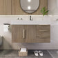 Boreal 36" Floating Bathroom Vanity (Right Drawers)